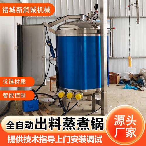 大型高温高压粽子蒸煮锅蜜饯浸糖锅八宝粥纳豆电加热蒸煮锅