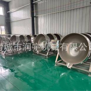 蒸煮锅 卤肉酱搅拌夹层锅早餐八宝粥熬制锅可倾斜式