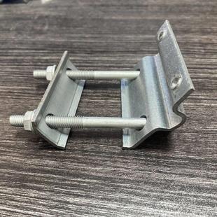 光伏压板新型全套防水方管穿刺压块太阳能双孔配件支架单孔专用