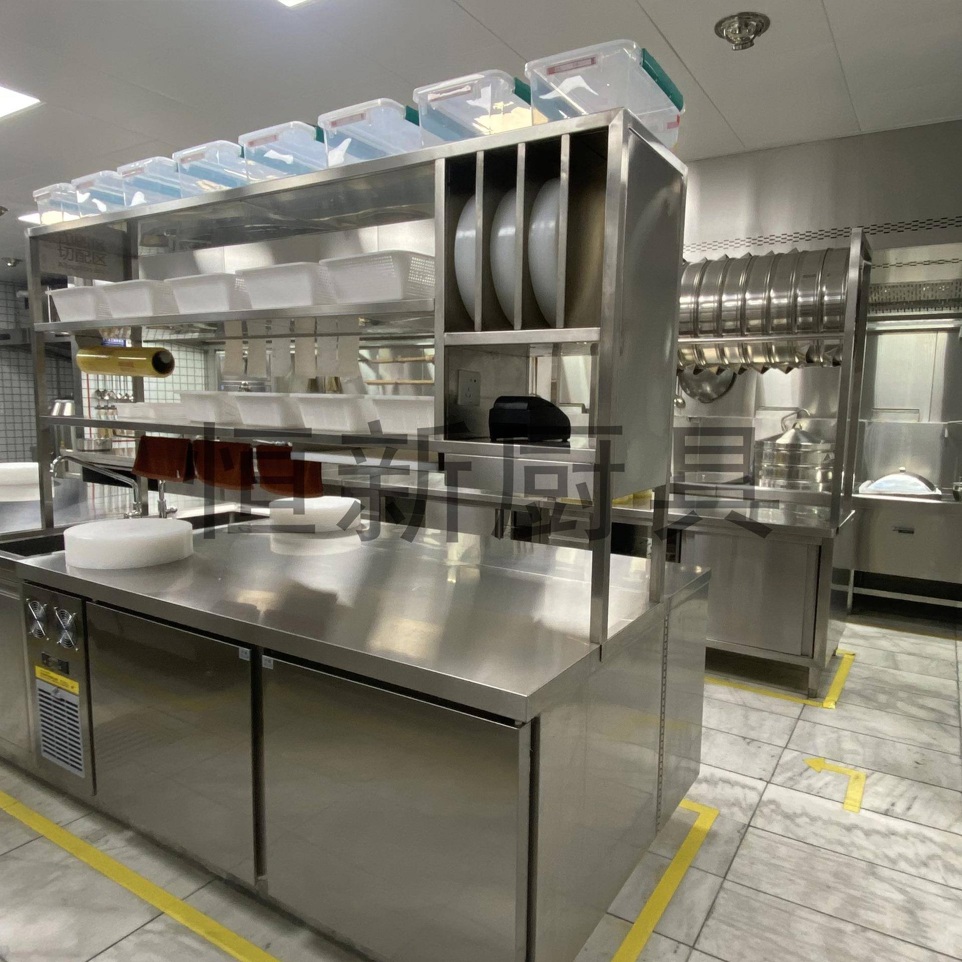 不锈钢商用厨房设备一站式整体工程厨房整套工程工厂直供酒店厨房