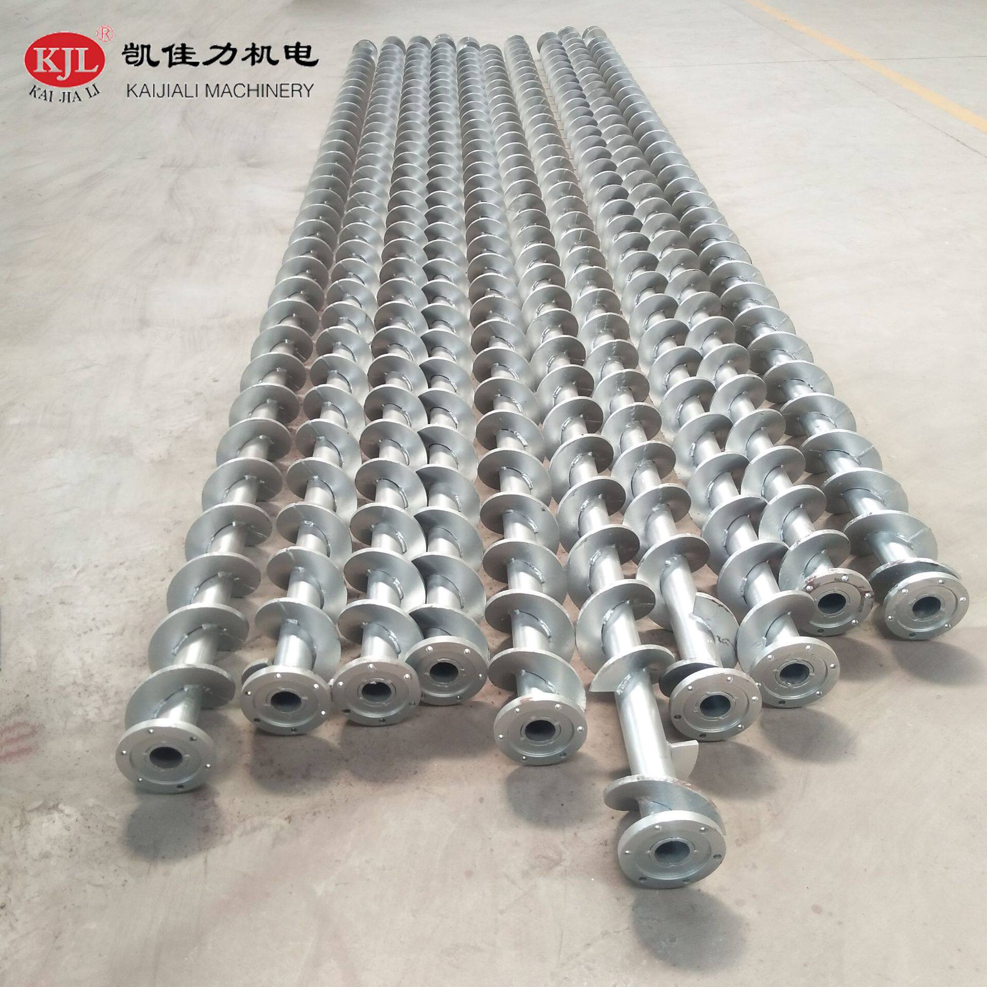 厂家定制螺旋杆推进轴 挤出螺杆 搅拌杆 螺旋机推进器 输送螺杆