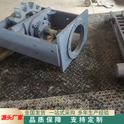 中铠供应矿用销齿推车机  连接小车推车节配件  矿车推入推出机