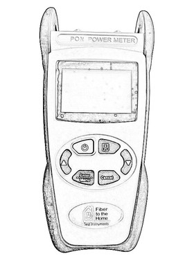 XGPON标准WF1209P系列PON光功率计1270 1577 1310 1490 1550波长