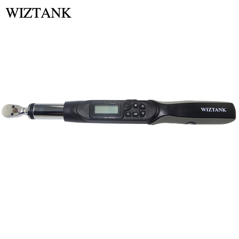 WIZTANK数字扭力扳手静态残余扭矩检测扳手QC电子扭力计QWK2-030B