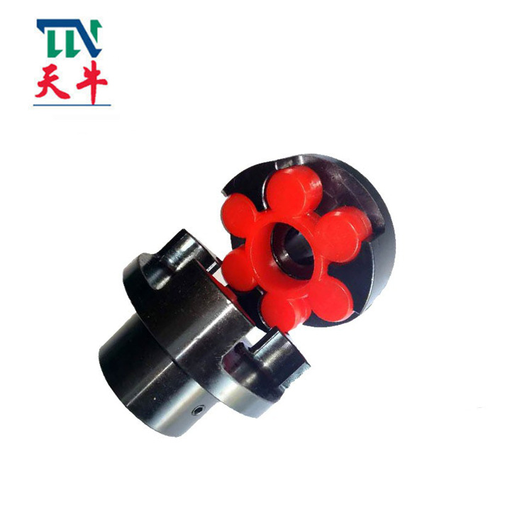 天牛供应 45#钢梅花弹性联轴器LM型 LM12 三爪联轴器