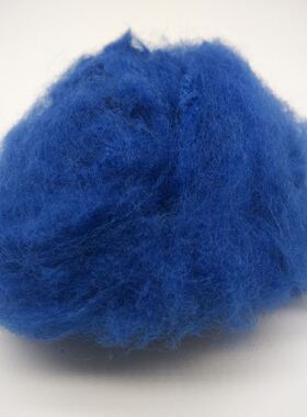 宝蓝色 6D51  短纤维 福优思短纤超市 来样核价 少量现货 一包起