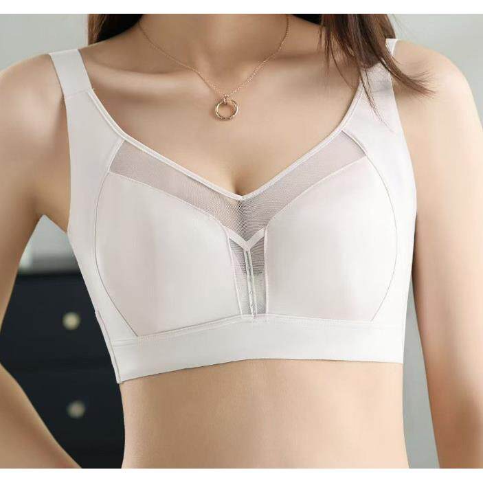 大胸显小胸全罩杯内衣聚拢收副乳文胸夏季薄款内衣女软钢圈文胸罩