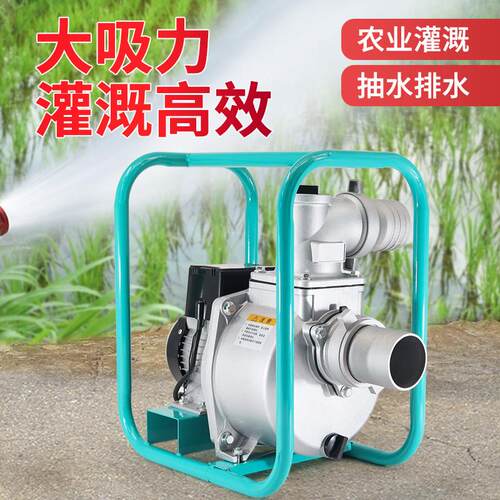 家用直流叶轮泵48V60V72伏电瓶电动车自吸抽水机灌溉泵农用小型