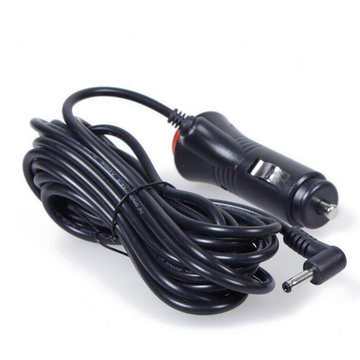 12v24V电子狗行车记录仪电源线一体机数据usb车充线长带开关
