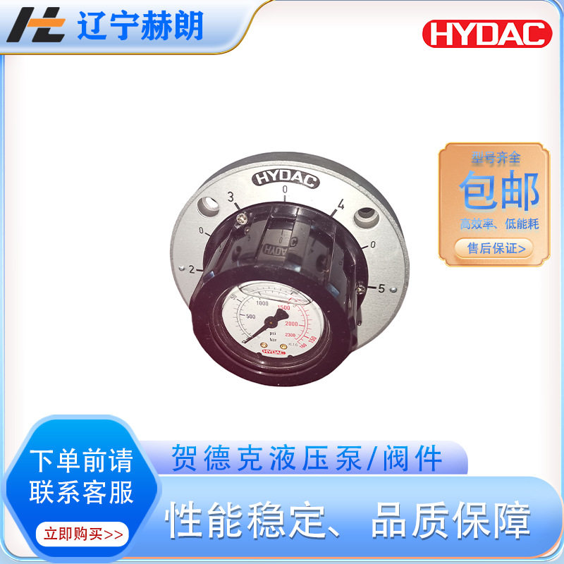 现货HM63-400-R-G1/4压力表贺德克压力测量仪表压力计液压元件