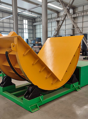 厂家定制钢卷翻转机 全自动180度大型带钢翻转机液压卷料翻转平台