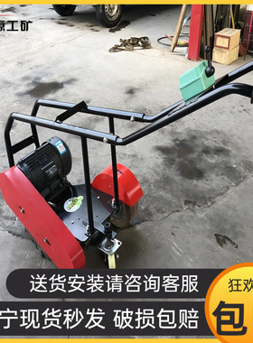 小型砂带打磨机工业级钢板除锈厂家直营手推式多功能抛光打磨机