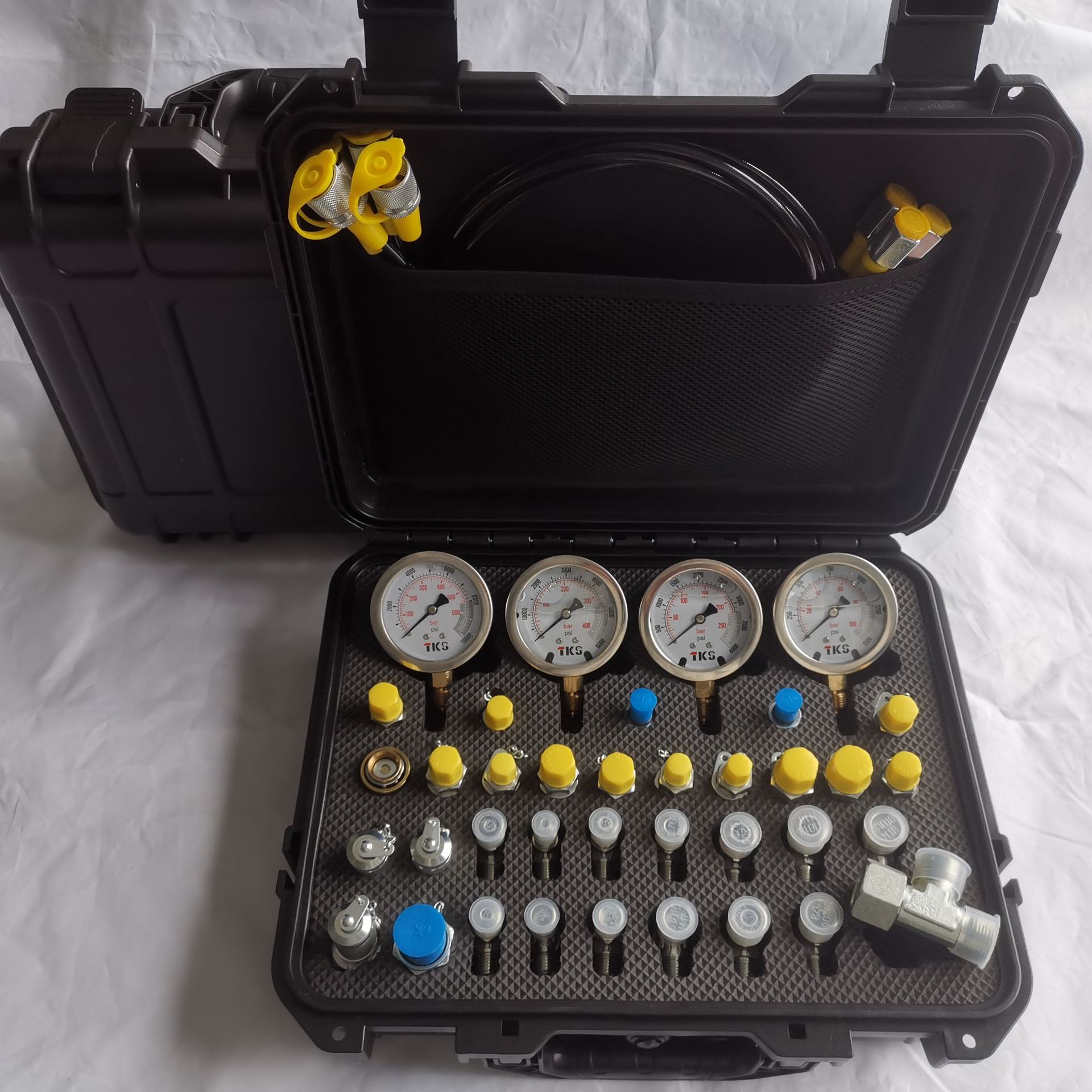 厂家供应泰克思黑色单层4表33接头