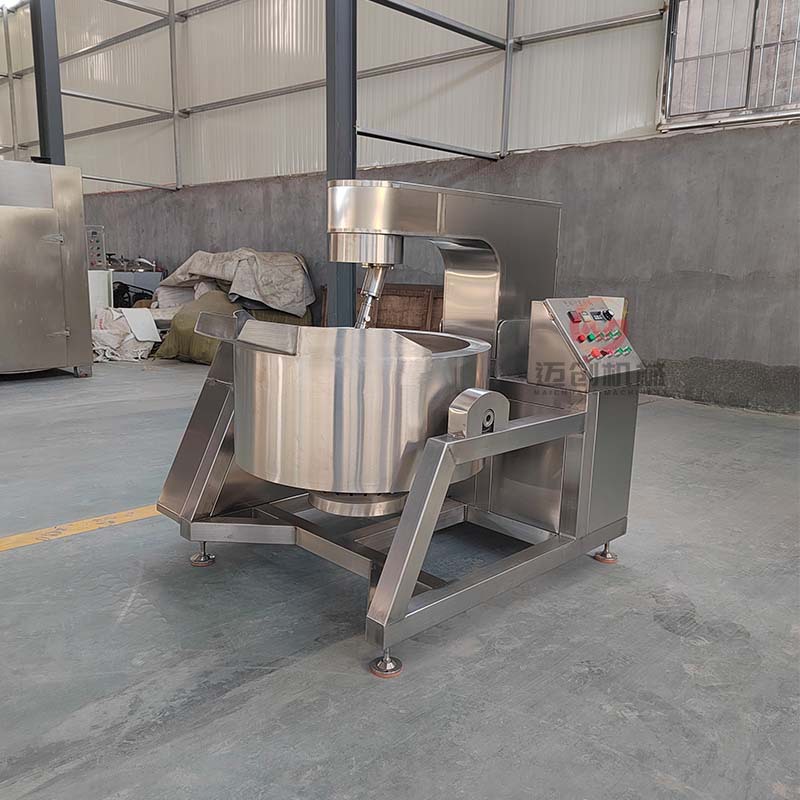 迈创火锅底料酱料炒制设备 不锈钢商用行星炒锅 龟苓膏熬制炒锅