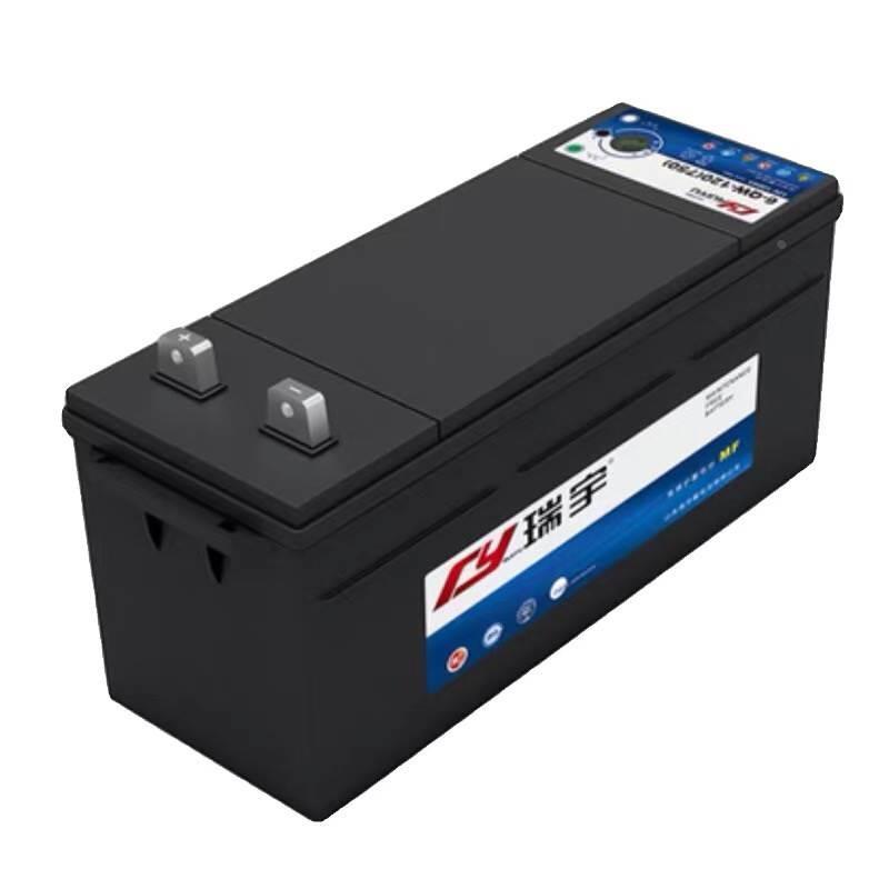 原装瑞宇蓄电池6-QW-120叉车6-QW-135电瓶12V120AH船舶带CCS船检*
