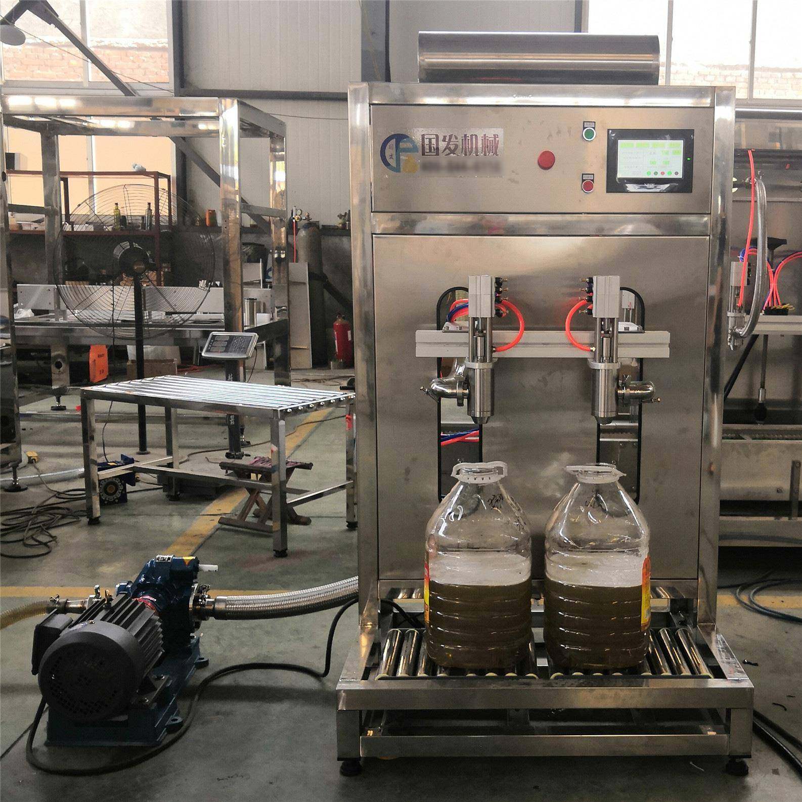 厂家定制食用油称重灌装机半自动称重式大桶润滑油食用油灌装机,办公设备/耗材/相关服务,灌装机,淘宝优惠券,粉丝福利购,淘宝优惠卷