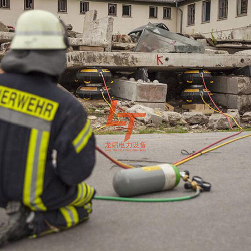 地震救灾充气扩张膨胀球充气式橡胶救援防滑垫球形起重气垫