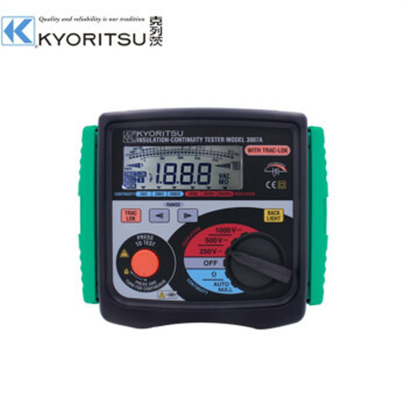 日本共立克列茨KYORITSU兆欧表 KEW3007A 绝缘电阻仪250V/500V