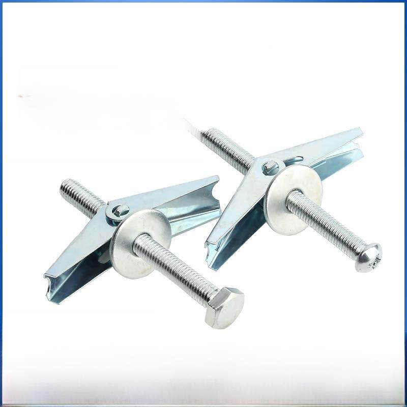 铁飞机膨胀螺杆空心壁纤维石膏板兰花夹壁虎伞式膨胀塞Mm4M5M6M8M