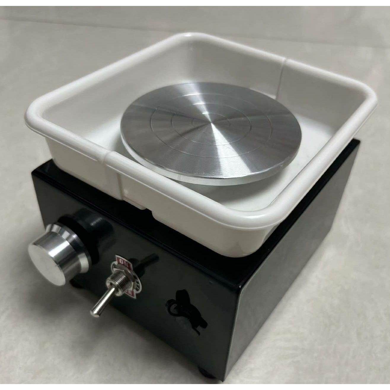 迷你拉胚机小型陶泥机陶艺机儿童手工diy工具上色充电拉坯机