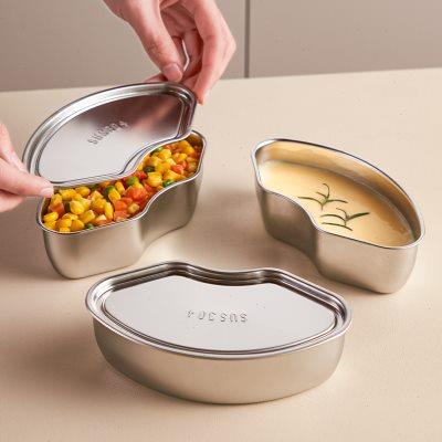 蒸蛋碗304不锈钢带盖蒸碗耐高温家用蒸鸡蛋羹蛋糕加热食物模具