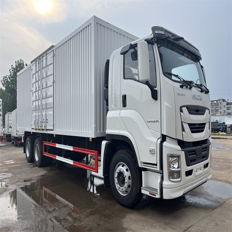 五十铃6*4厢式货车7.6米载货车ISUZU15吨货车冷链运输车