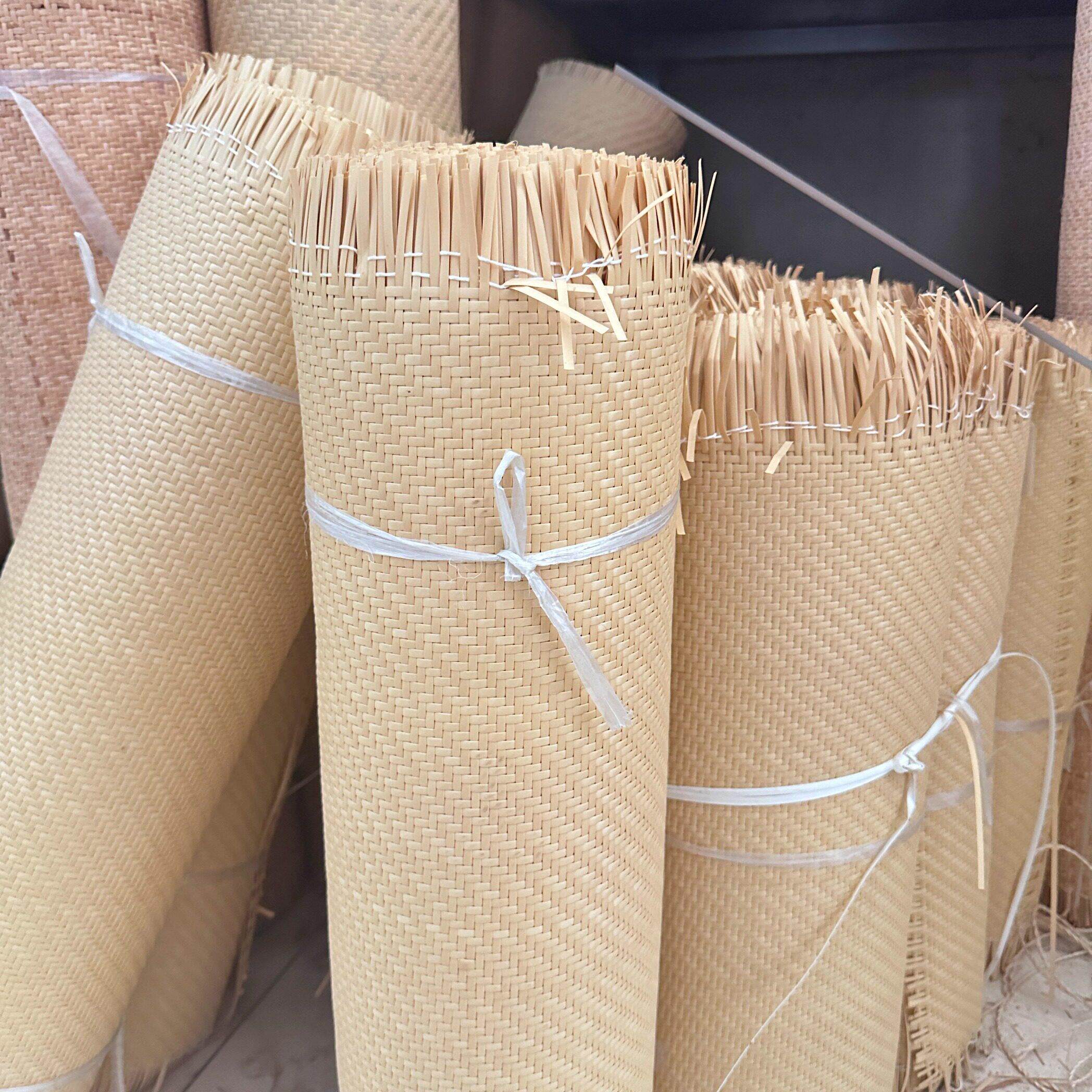 仿藤席胶藤编塑料藤编席防水防晒装修装饰材料辅料工艺品家具席子