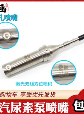 武函重汽四孔尿素泵喷嘴scr后处理配件尿素泵喷嘴喷射阀喷头陕汽