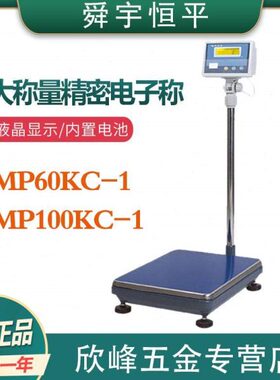 上海舜宇恒平MP60KC-1/MP100KC-1电子计数天平1g大称量落地式台秤