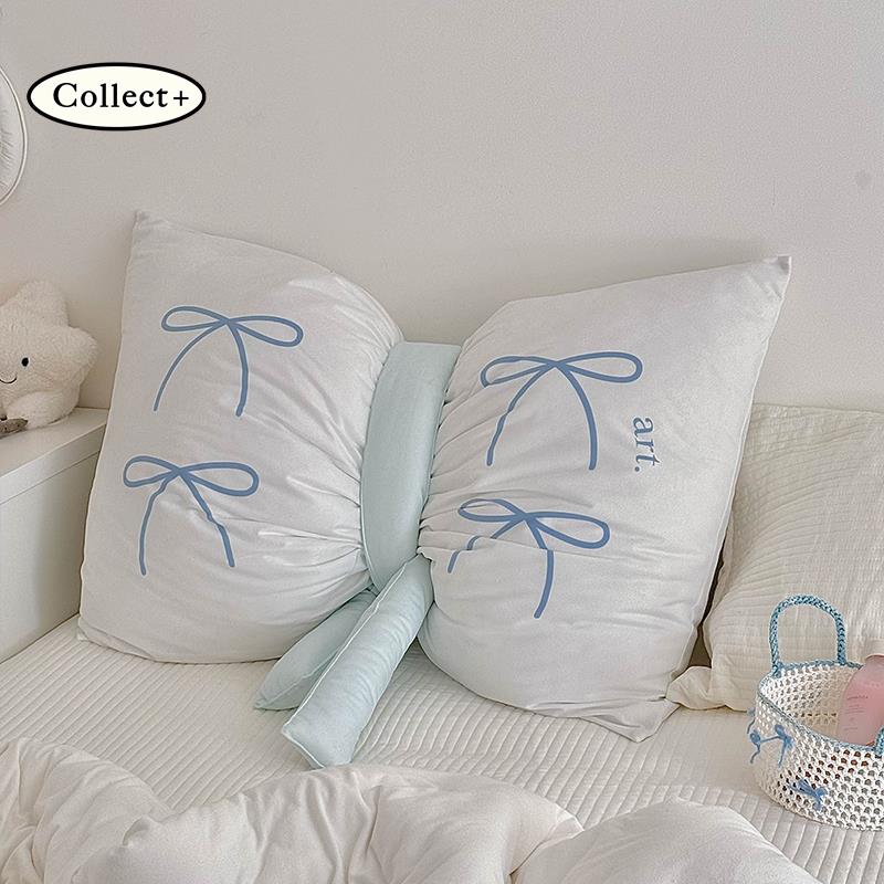 艺术收藏夹 蝴蝶结抱枕大号床上靠背枕头沙发客厅卧室办公室靠枕
