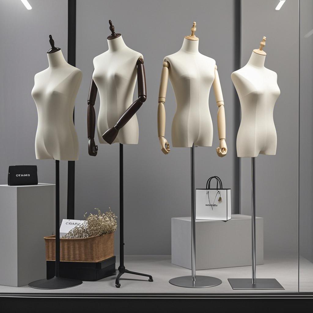 韩版模特道具女半全身人体模特架子服装店模特婚纱橱窗人台展示架