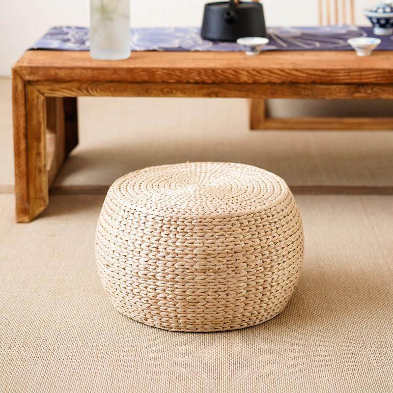 草编圆垫子蒲团坐垫加厚地上地墩榻榻米坐墩地板凳子客厅茶几家用,居家布艺,蒲团,淘宝优惠券,粉丝福利购,淘宝优惠卷