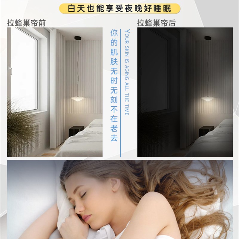 新款阳光房顶帘百叶卷帘天窗电动C遮阳玻璃房顶棚全遮光隔热隔绝