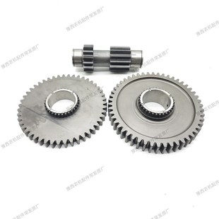 动力输出齿轮 常发拖拉机 双连轴 被动齿 输出轴 CFC704 滑套 504