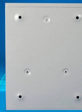 厂新款带锁户内电子式电q表箱 单相表箱 配电箱网络信息箱铁箱30u