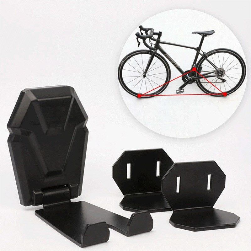 新款可折叠自f行车挂架墙壁挂钩公路山地挂壁式单车停车架收纳扣