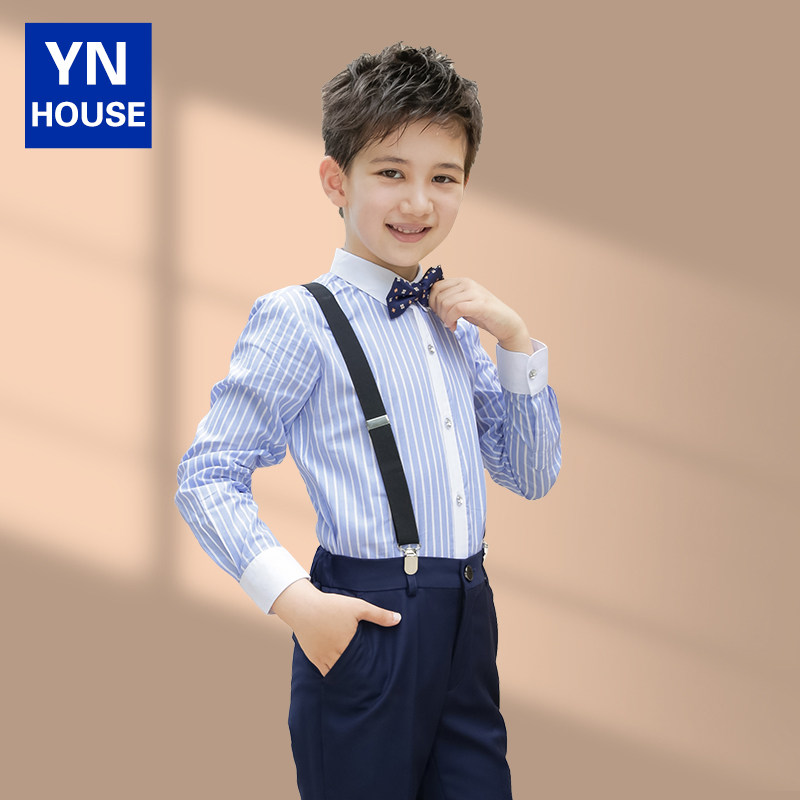 儿童礼服小男孩宝宝宴周岁演出套装主持人花童西装主持人婚礼服装