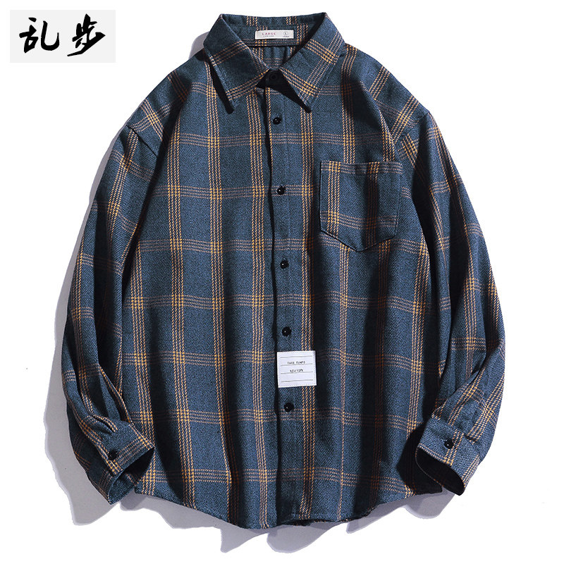 衬衫男长袖夏季防晒韩版潮流格子衬衣休闲百搭上衣外套帅气打底衫,男装,衬衫,淘宝优惠券,粉丝福利购,淘宝优惠卷
