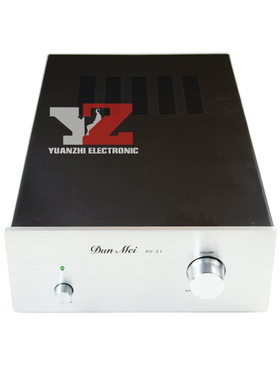 功放机箱 电子管胆机箱AV20/E21 功放机壳  金银黑色