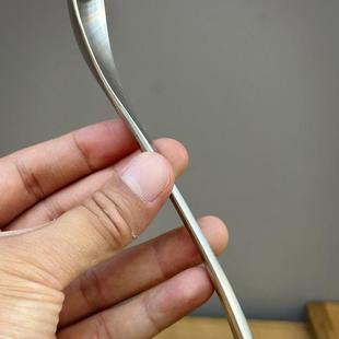 勺子304不锈钢家用精致高颜值海豚铲形高档吃饭调羹吃甜品勺汤匙