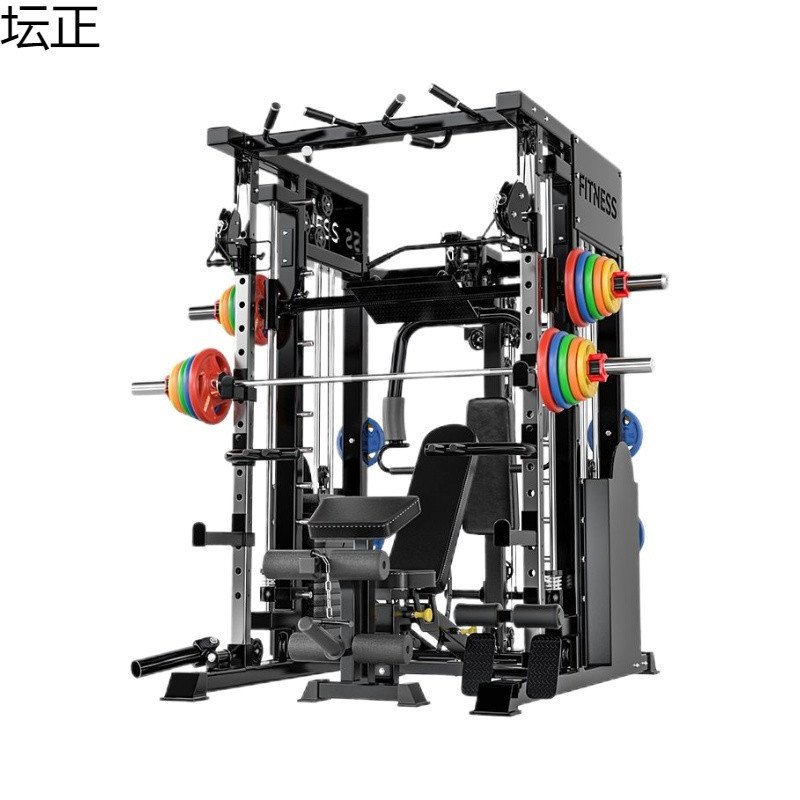 龙门架健身器材家用多功能史密斯机深蹲卧推架器械商用综合训练器