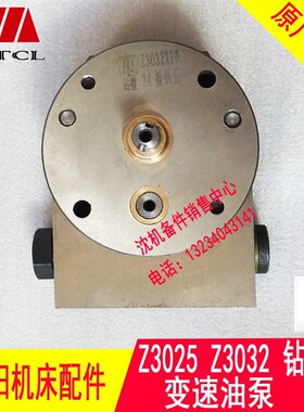 中捷轻型摇钻配件轻摇Z3025 Z3032 Z304N0变速泵 变速油泵24泵