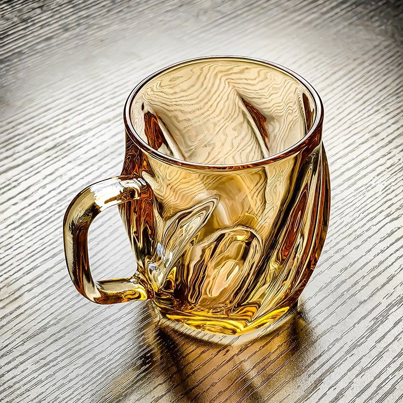 水晶玻璃杯咖啡杯子水杯2024新款女家用套装奶油风轻奢现代高级感,餐饮具,柠檬杯,淘宝优惠券,粉丝福利购,淘宝优惠卷