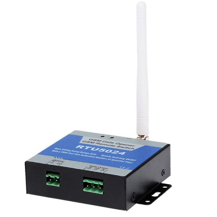 GSM短信报警器 短信控制开关 RTU5024 远程短信报警控制器