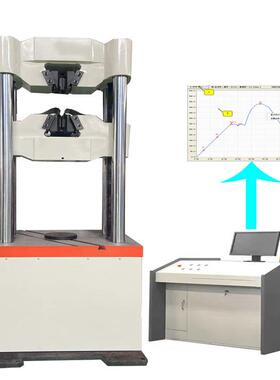 钢筋破断力强度测试机液压万能拉力试验机30t60t100t厂家
