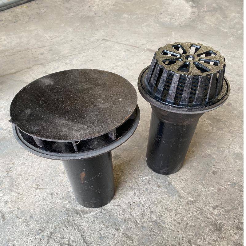 直排雨水斗铸铁雨水斗87型铸铁雨水斗直式型雨水斗排水系统地漏