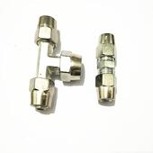 卡车空气管尼龙管次大管快速接头铁快速扭接头直通三通快速塞铁帽