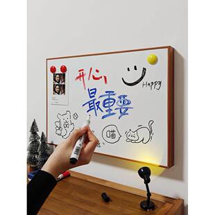 磁吸画面电表箱装饰画遮挡写字版黑板白板墙面手写留言板挂墙创意