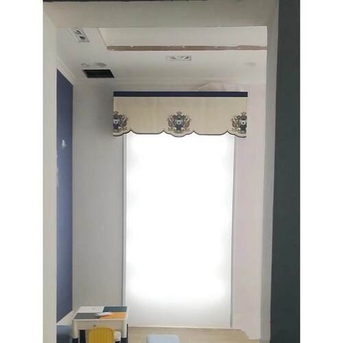 窗帘门窗店装修专用LED软膜背景灯箱新开窗帘店灯箱店升级假窗户