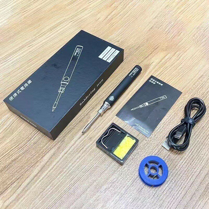 爆款迷你USB电烙铁5V8W便携式充电电焊笔学生实验diy手工焊接烙铁